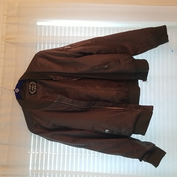 Army green bomber jacket - Picture 1 of 5